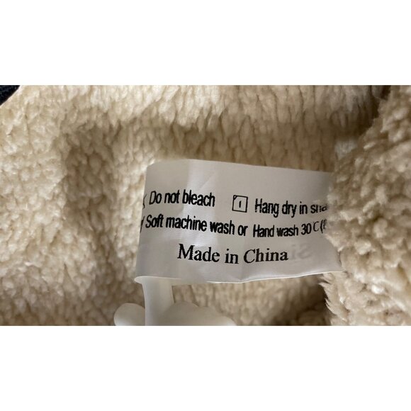 Cool Choice Puffer Vest Mens Size XL Black Sherpa Lined Classic Full Zipper - Picture 10 of 11